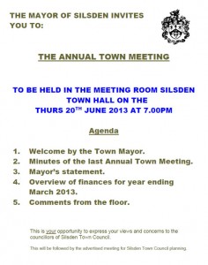 Annual Town Meeting 2013