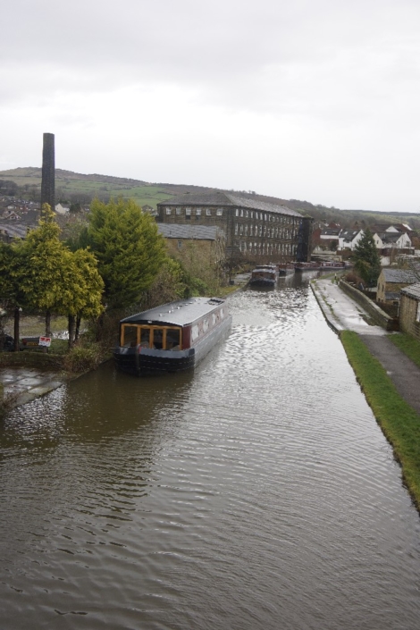 Silsden canal bridge, looking east