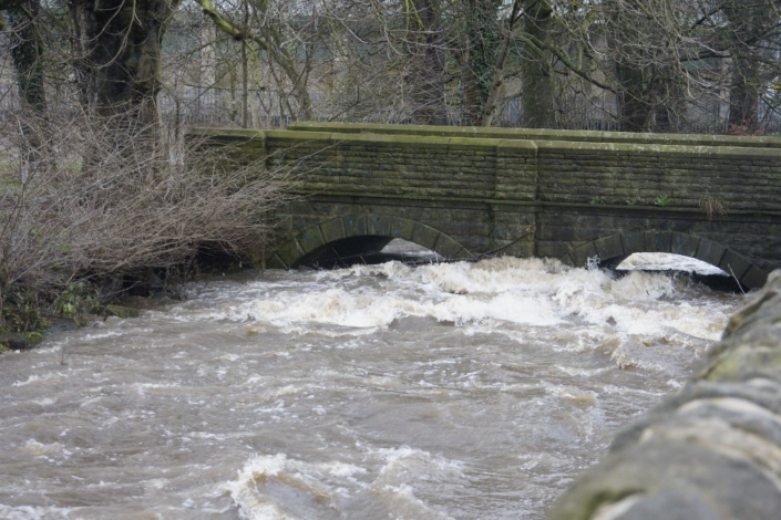 Silsden beck, Keighley Road by Aldi