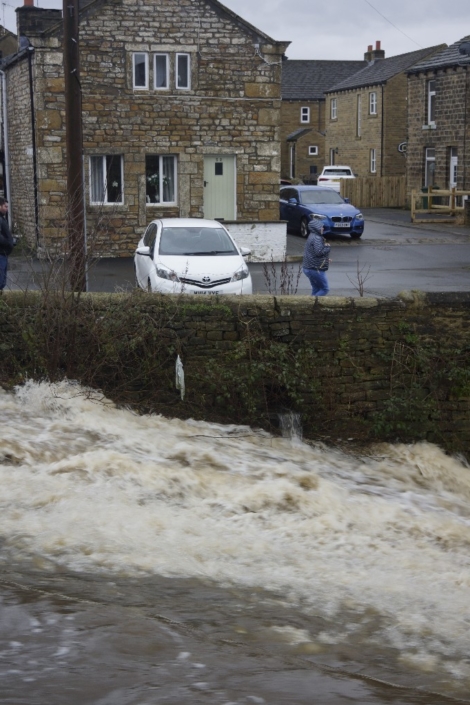 Silsden weir