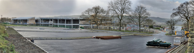 New School panoramic, 22 November 2020 school22Nov2020_pano_s